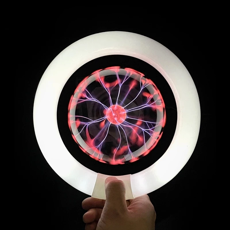 Novelty Touch Lightning Sound Control Artificial Lightning Ball Ion Ball Tesla Coil Glow Ball Arc Ball Christmas Decor Gift