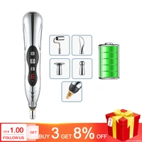 electronic acupuncture pen electric massager meridian laser pointer physiotherapy equipment body back neck foot relaxing massage