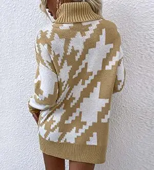 Рисунок 4 - Женский трикотажный свитер-блузка средней длины