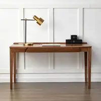 Louis Fashion Computer Desk Black Walnut Solid Wood Desk Nordic Simple Modern Home Study White Oak Cherry Wood Writing Table