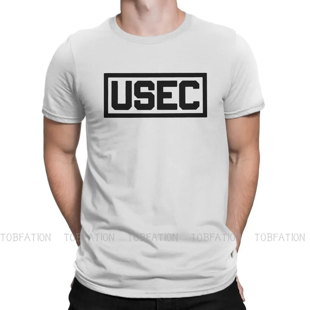 

Escape from Tarkov FPS RPG MMO Game Original TShirts USEC Black Distinctive Men's T Shirt Hipster Clothing 6XL