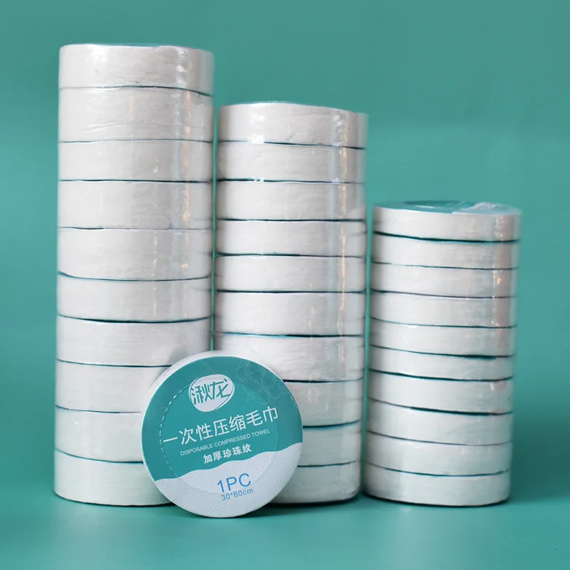 

10PCS Set Compressed Towel Travel Quick-Drying Towel Trip Disposable Hotel Washable Cloth Towel Napkin Washcloth Outdoor Travel