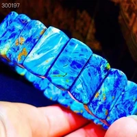 genuine natural blue pietersite gemstone bracelet rectangle beads 17x8 8x6 2mm namibia cat eye fire pietersite stone aaaaaa