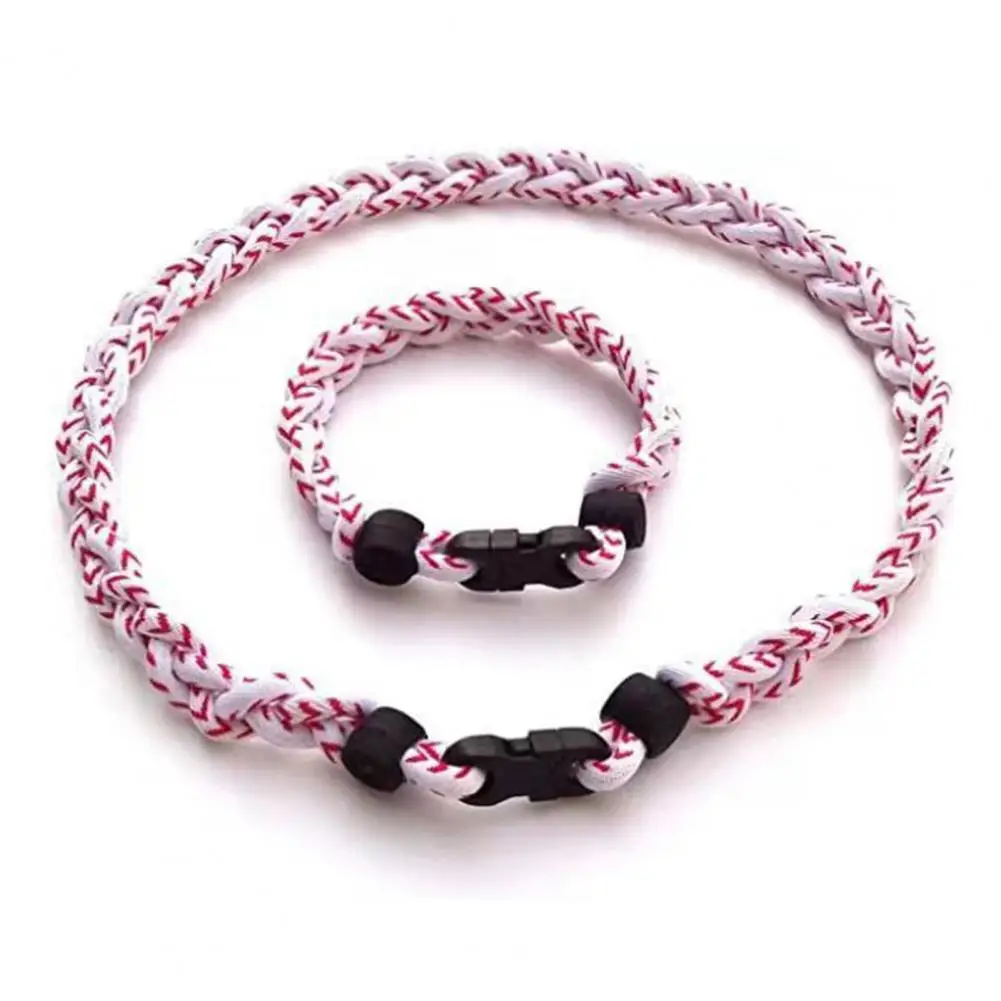 Комплект для улучшения фокусировки тройной ожерелье и браслет женщин Набор из