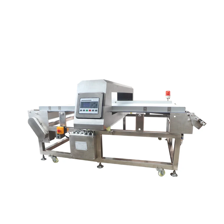 Automatic conveyor belt metal detector for carton food or toys with High sensitive detect conveyor