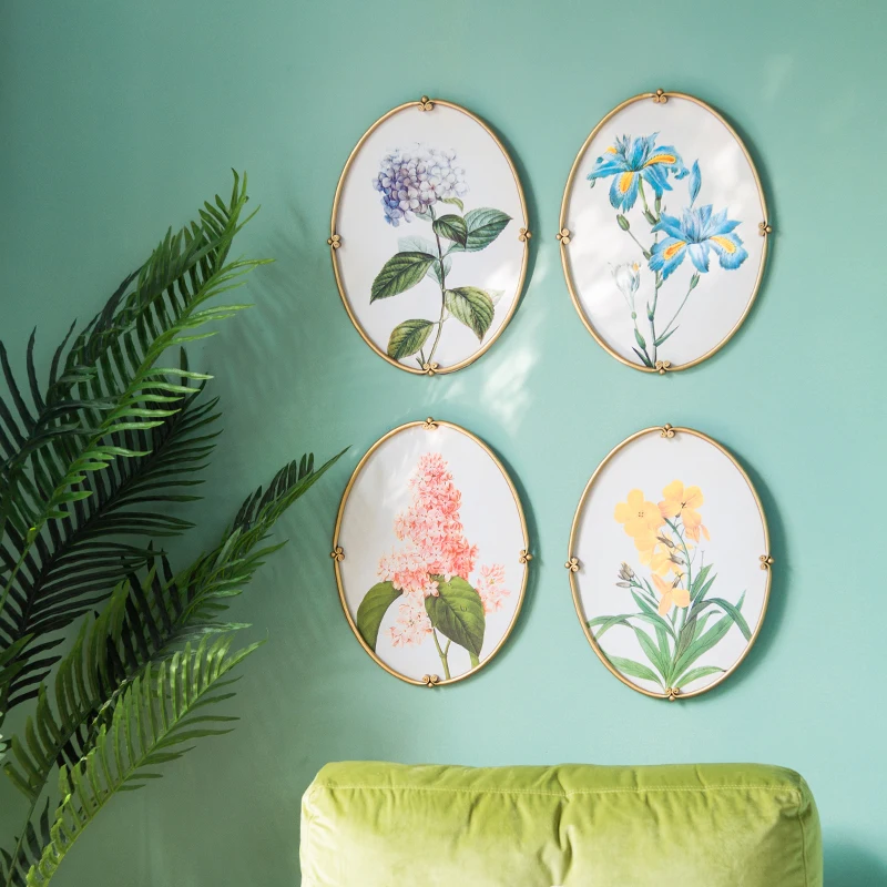 

Flower Mural and Wall Painting Living Room Hanging Painting and Decorative Painting Hallway Bedroom Dining Room Sofa Background