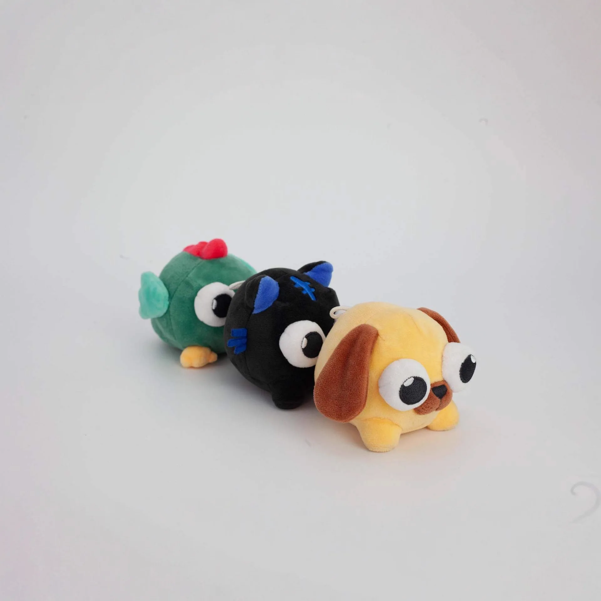 Фото Новая плюшевая игрушка Yeeps в виде собаки, забавная аниме-фигурка, мягкая набивная кукла, коллекционная игрушка для декора комнаты, рождественский подарок для детей №3