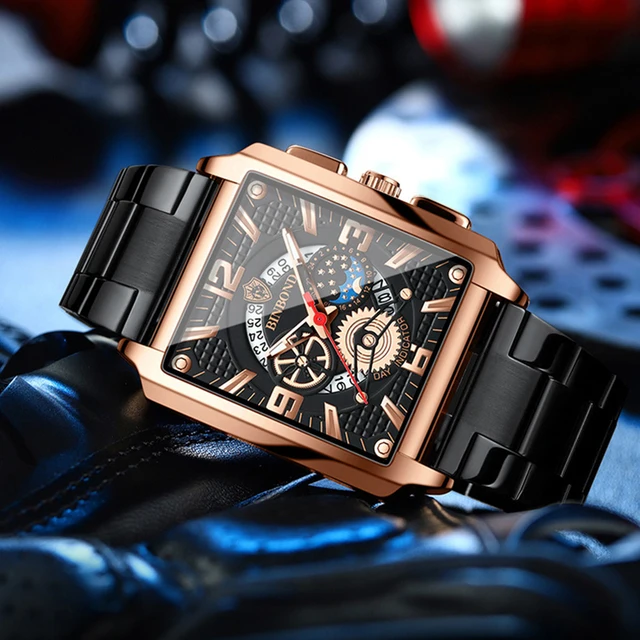 Luxury Golden Men Watches - Gold Big Dial 3