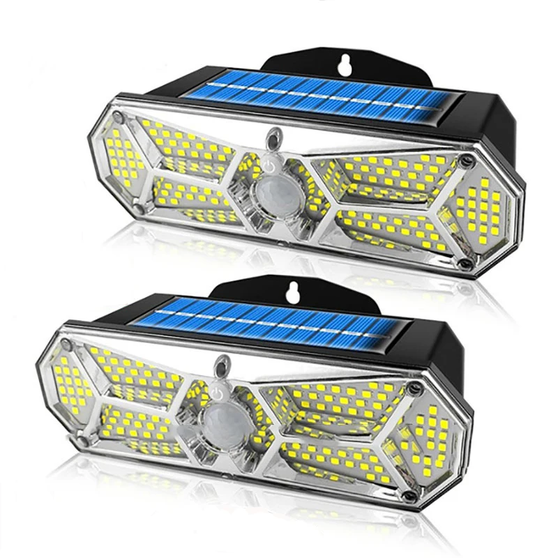 

Светодиодный уличный светильник на солнечной батарее с датчиком движения, 3 режима