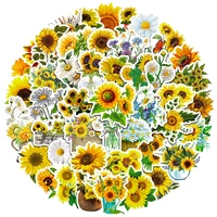 103050pcs you are my sunshine sunflower aesthetic stickers graffiti decal laptop scrapbook phone decoration sticker for girl