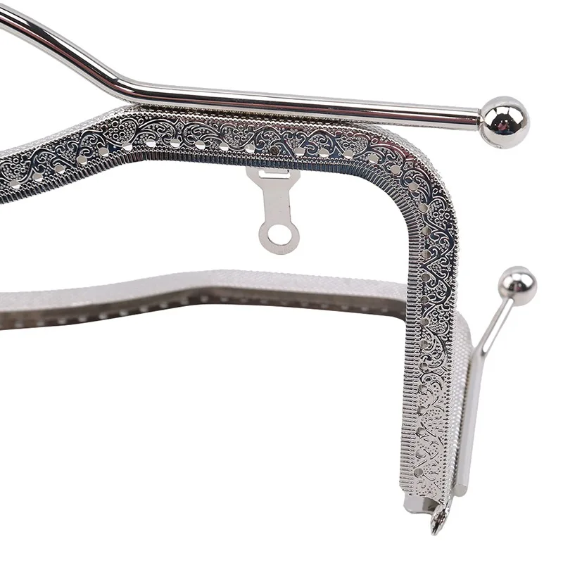 Винтажная металлическая рама для кошелька с замком самостоятельного