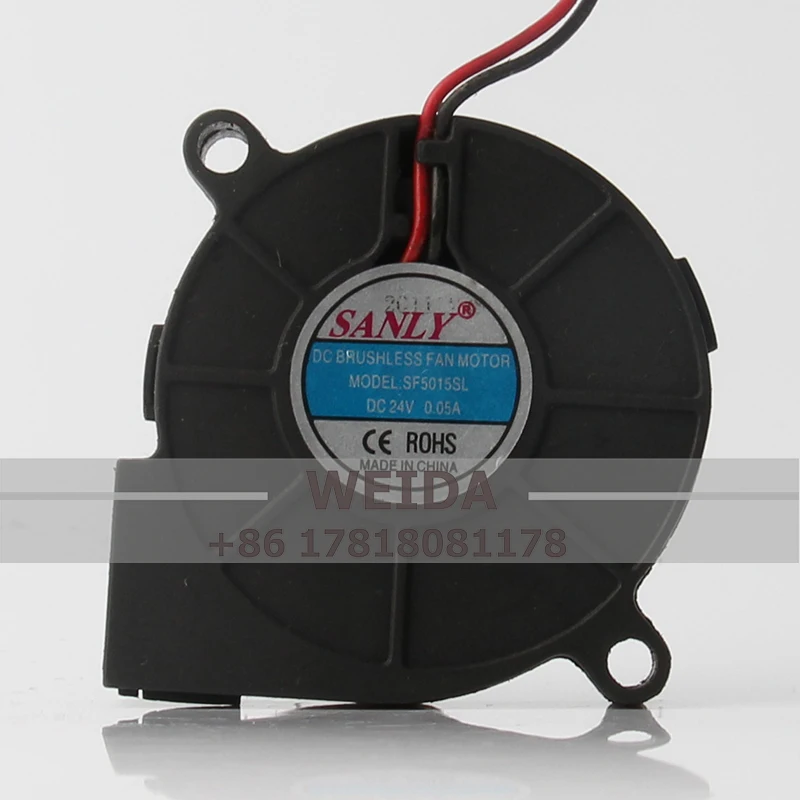 SF5015SL чехол охлаждающий вентилятор для SANLY 12 В 48 В постоянного тока 24 В 5015 а EC AC 50x50x15 мм 5 см увлажнитель Турбовентилятор распылитель теплоотвод