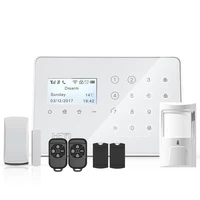 home security wireless system classic kit with outdoor sirenpir door sensorrfid card