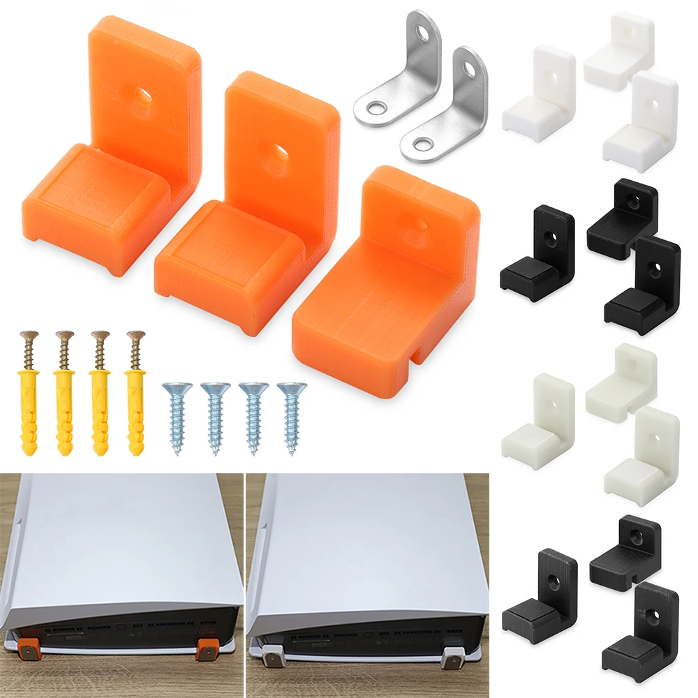 

for PS5 3D Print Wall Bracket Controller Holder Console Stand Host Rack Game Storage Mount