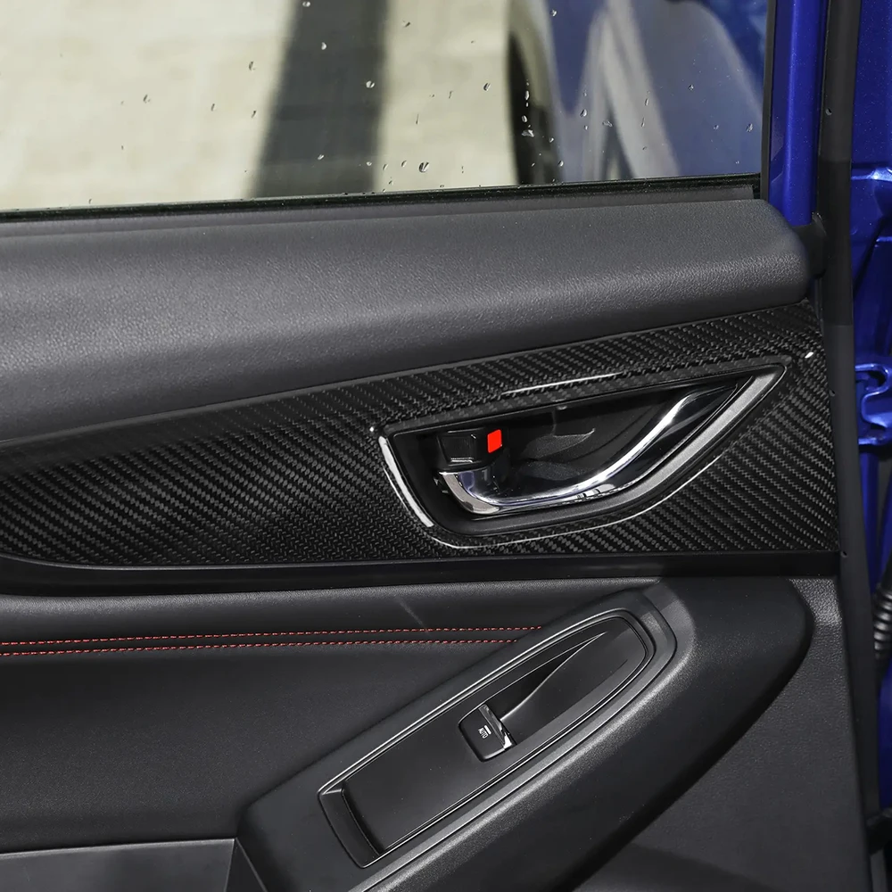 Внутренняя Рамка для задней двери автомобиля из углеродного волокна Subaru WRX 2022-2024