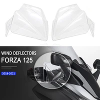 new handguards wind deflectors motorcycle parts windshield front panels for honda forza 125 250 forza125 forza250 2019 2020 2021