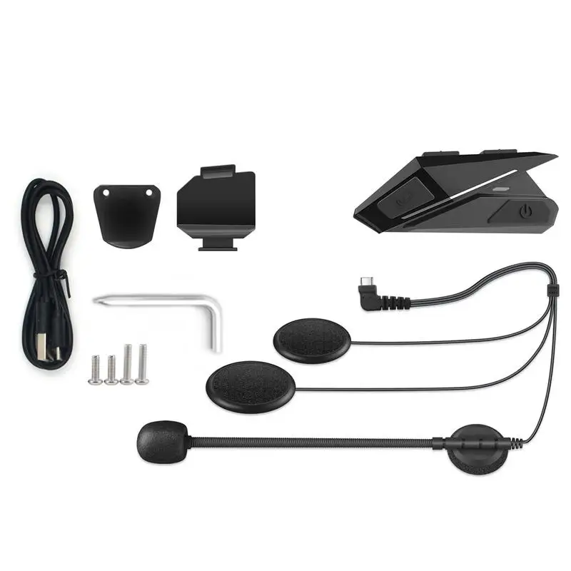 

Наушники для лыжного шлема Bluetooth 5,0 гарнитура для мотоциклетного шлема с шумоподавлением музыкальный плеер автоматический ответ на телефонные звонки