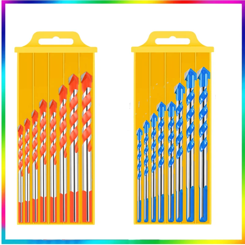 3-12mm Carbide Drill Bits for Drilling Glass, Tile, Concrete, Wood, Metal, etc Center Drill Bit Tools