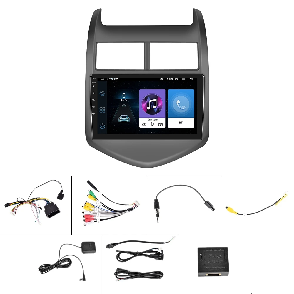 

Автомагнитола 9 дюймов HD MP5 мультимедийный плеер Android 10,1 автомобильное радио GPS-навигация Wifi Bluetooth для Chevrolet Aveo 11-13
