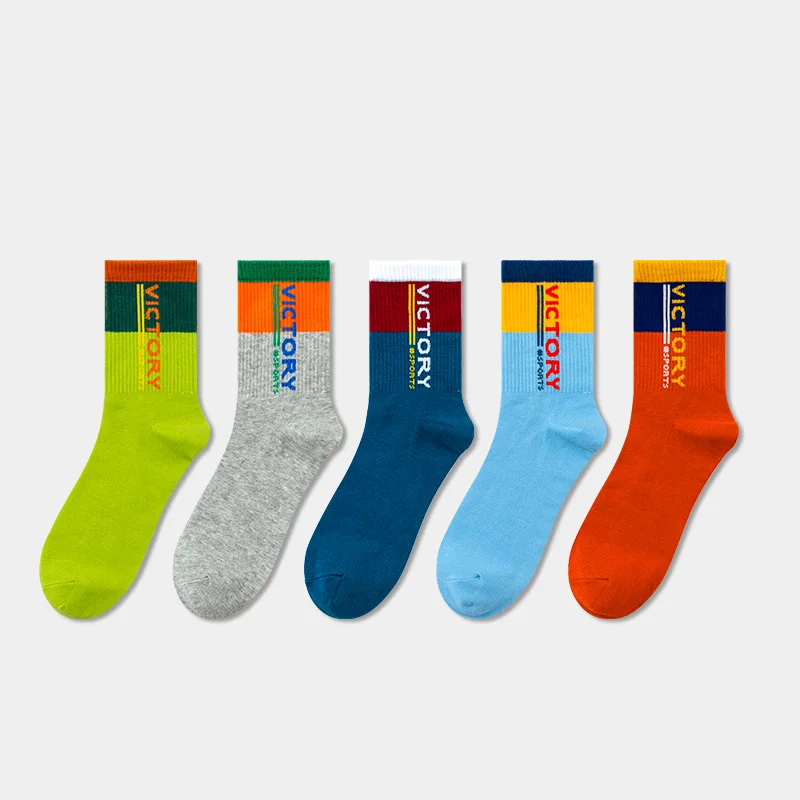 Men's sports socks cycling basketball running sports socks summer hiking tennis skiing men and women anti slip breathable