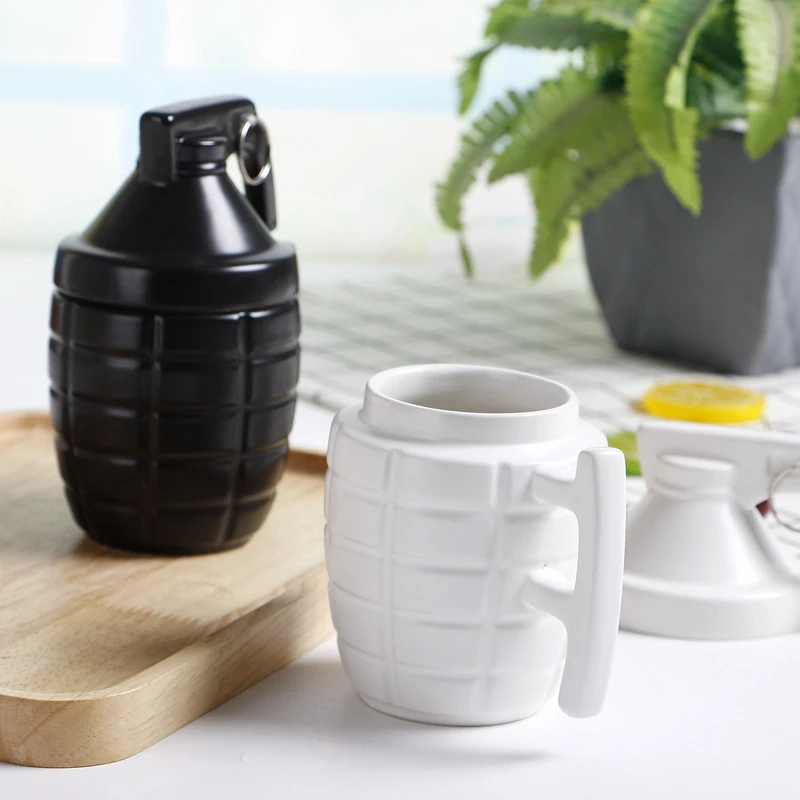 Креативные кофейные кружки-гранаты практичная керамическая кружка со