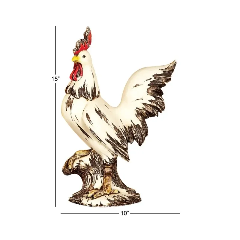 

Indoor Outdoor Rooster Garden Sculpture