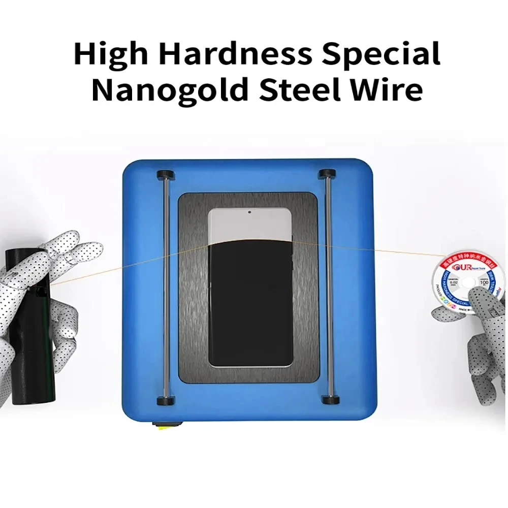 10 шт. Musttby высокопрочная Обрезка проволоки из Золотой стали для iPhone LCD OLED