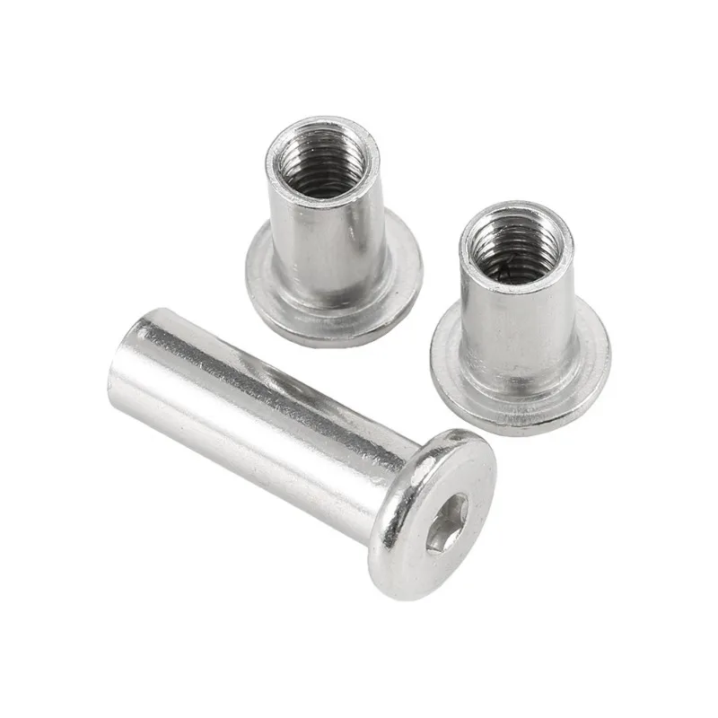 M2 M3 M4 M5 M6 M8 M10 304 Нержавеющая большая плоская Шестигранная головка мебельная