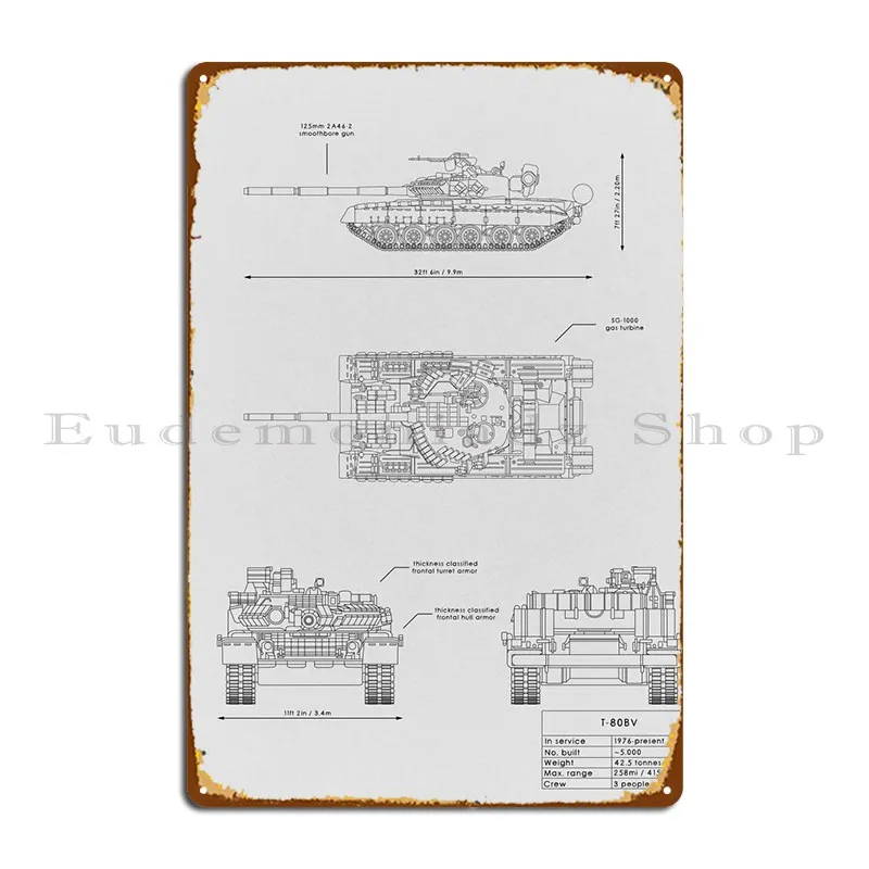 

T 80bv Metal Sign Design Create Wall Decor Personalized Club Tin Sign Poster