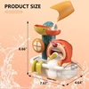 Baby Bath Toys for Kids Lion Bubble Machine Water Spray Toy For Children Bubble Maker Swim Shower Baby Bathtub Toys 1 2 3 4 Year 5