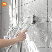 xiaomi multifunction cleaning brush with water spray household accessories sets kitchen press type crevice sponge wipe cleaning