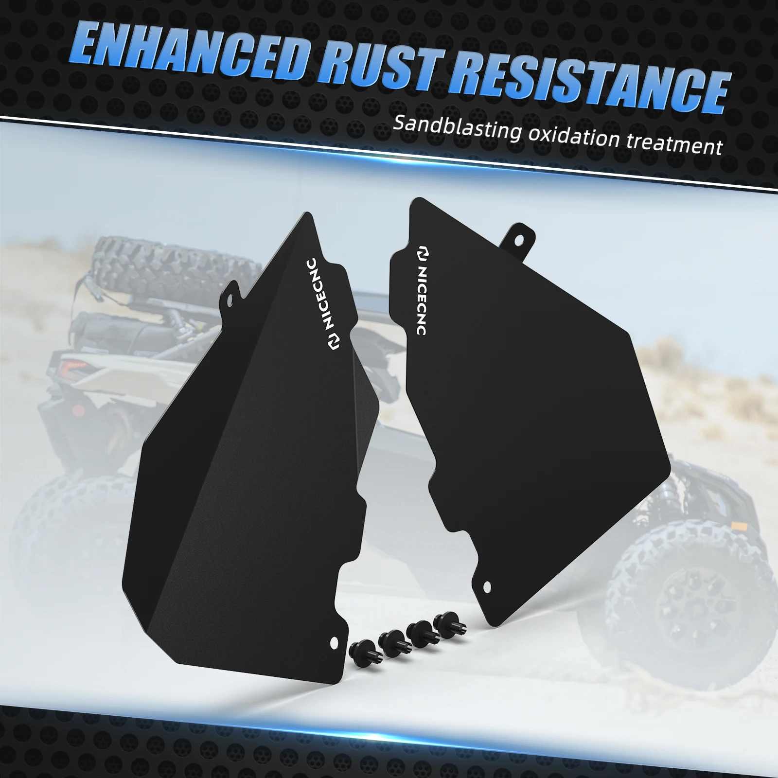 Защитные панели для перчаточного ящика Can-Am Maverick X3 2 шт. Can Am R/RR 4x4 Turbo DPS 2017-2021