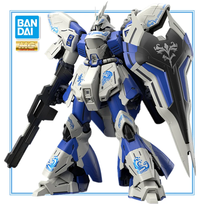 

Bandai Original GUNDAM Anime MG 1/100 MSN-04 SAZABI Collection Ver. Action Figure Assembly Model Toys Model Gifts for Children