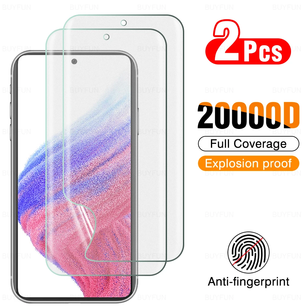 

Матовая Мягкая Гидрогелевая пленка 2 шт. для Samsung Galaxy A53 5G A21s A51 A71 A52 A72 A32 A20 A30 A50 A10 A40 A31 A02 A12 A22 A42