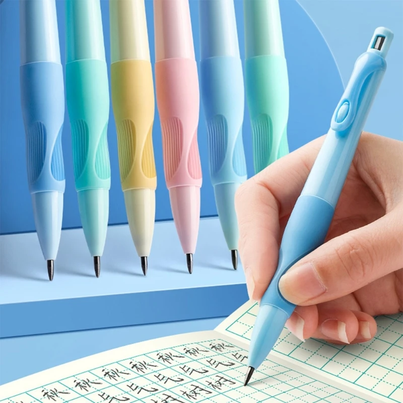 With Refills 2mm Mechanical Pencil Built-in Sharpener For St