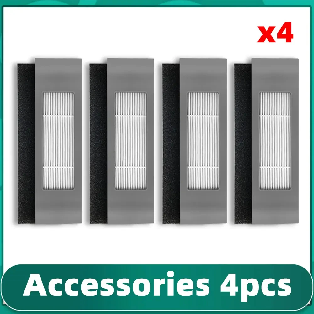 

Запасные Части Для Робота-пылесоса Ecovacs Deebot N8 PRO T8 T8 AIVI Yeedi 2 Hybrid: HEPA-фильтр, Основная И Боковые Щетки