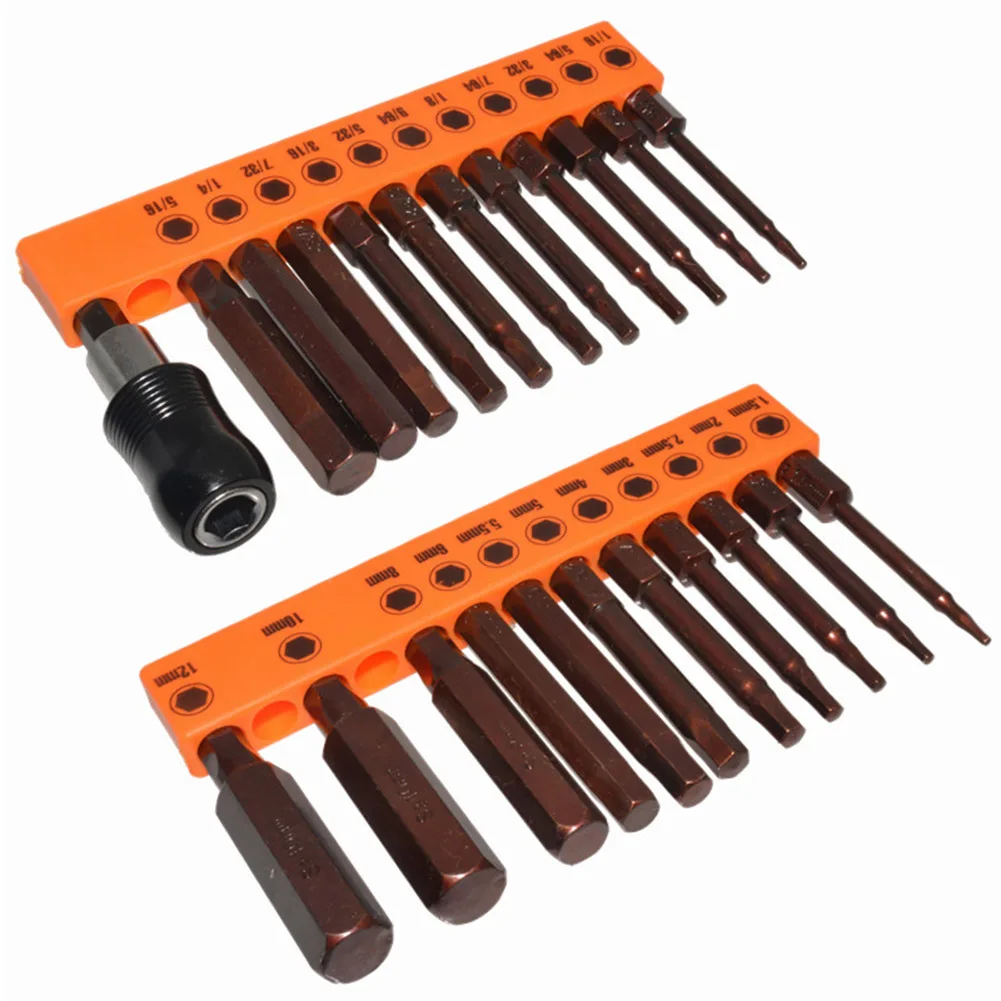

23pcs S2 Screwdriver Bits 60mm Long Mobile Phone Repair Device Hand Tools with Quick Release Bit Holder Repair Tools
