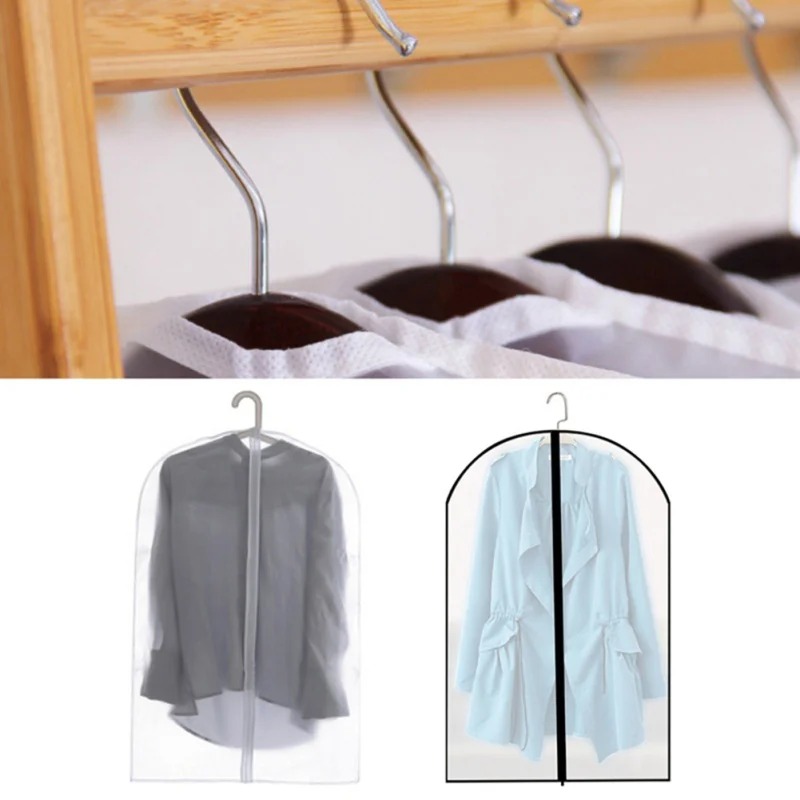 

EVA Washable Clothing Quilt Storage Bag Anti-dust Cover Household Transparent Waterproof Storage Hanging Clothes Bag Closet