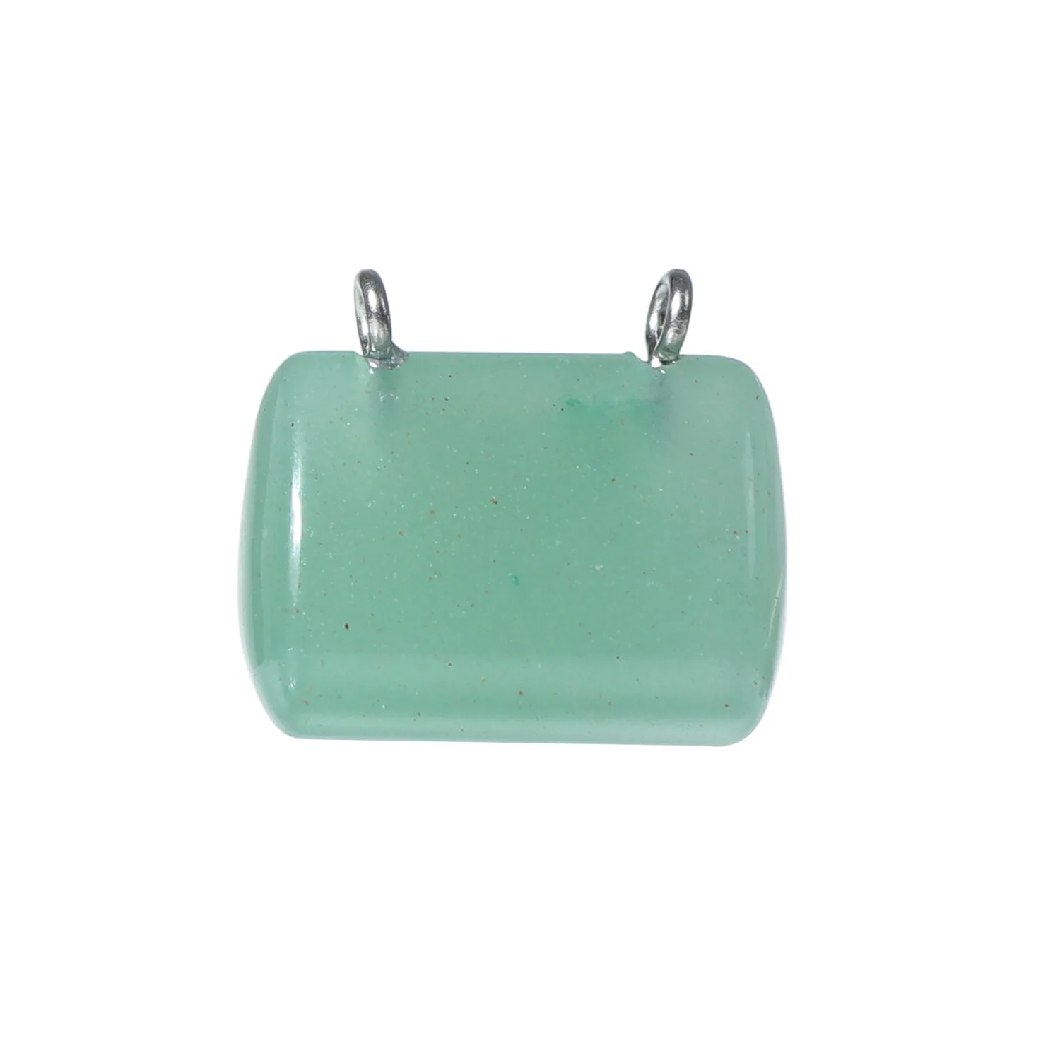 12pcs Natural Stone Mini Bag Pendant Amethyst Rose Quartz Crystal Security Slot Charms Women Jewelry Gift