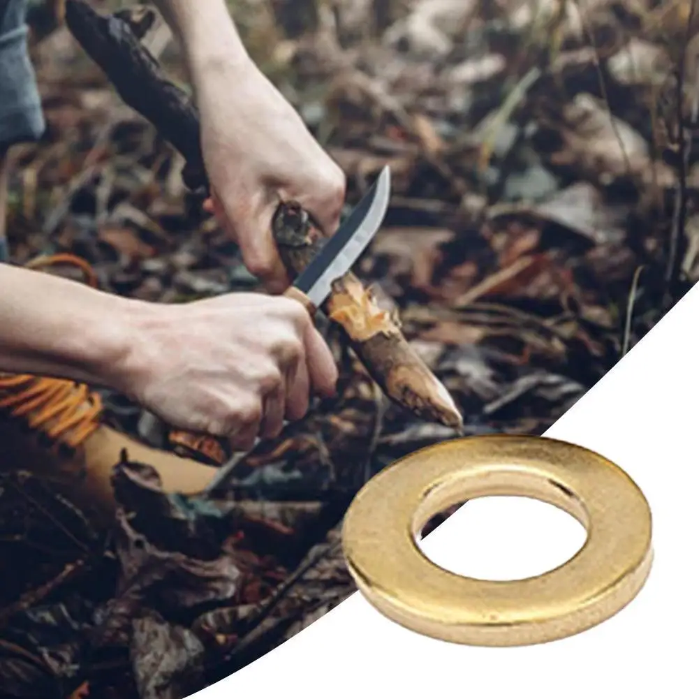 

Coldsteel Brass Flat Flat Washer Gasket Pad 14x6.2x0.3mm 1pc R2n5