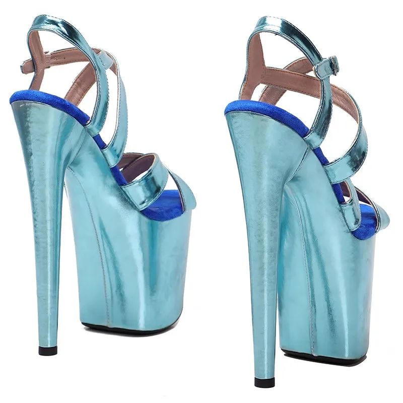 Женские новые сандалии из искусственной кожи 20 см/8 дюймов пикантные