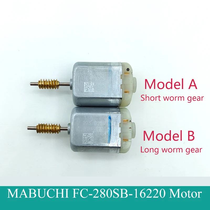 

MABUCHI 280 Mini Motor DC 12V with Worm Gear Lock Actuator Rearview Mirror For Audi VOLKSWAGEN Porsche Toyota
