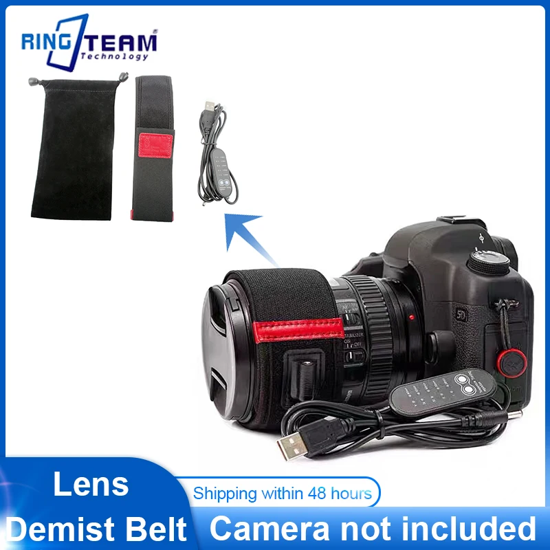 

USB Camera Lens Heater Len Telescope Anti-condensation Heating Belt Demist Heating Pad Plate Warmer Heater For Nikon Sony