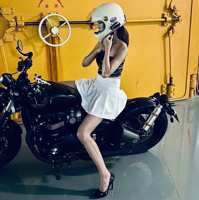Фото Cafe Racer мотоцикл 304 л нержавеющая сталь топливная Бутылка Открытый бензиновый бак для Bobber HONDA CB YAMAHA Chopper BWM Harley №4