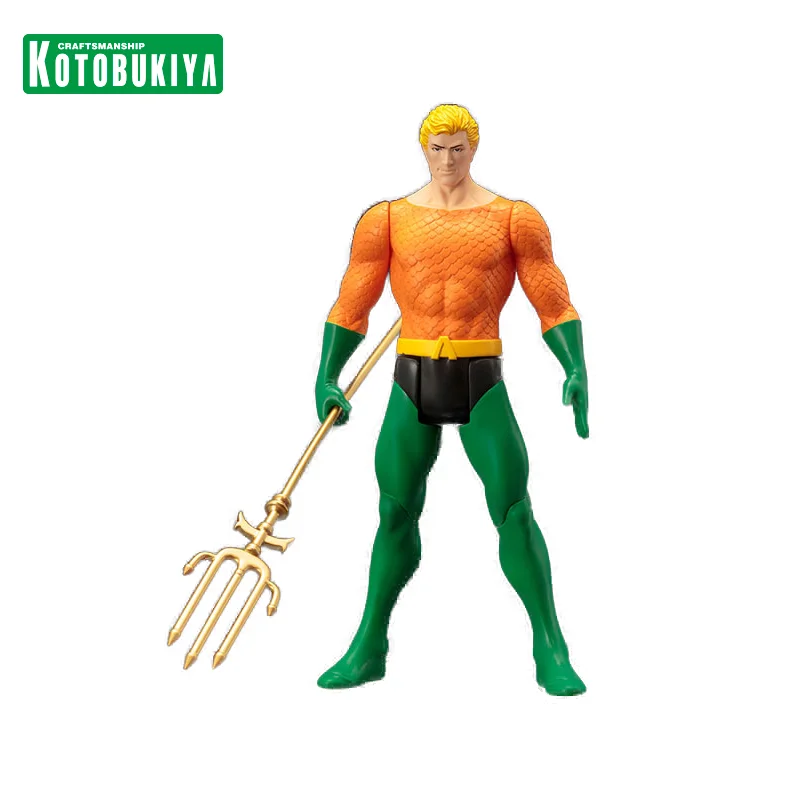 

Экшн-фигурки Kotobukiya SV142 ARTFX + DC UNIVERSE Aquaman Super Powers, сборные модели, детские подарки Marvel