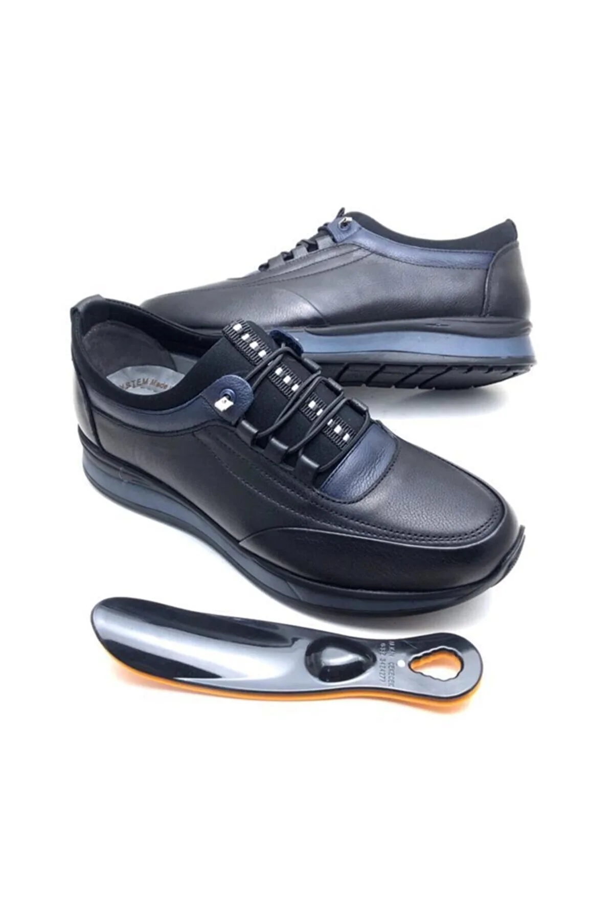 Genuine Leather Full Orthopedic Men Shoes Daily Hiking Waterproof Comfortable Breathable New Fashion Business Work