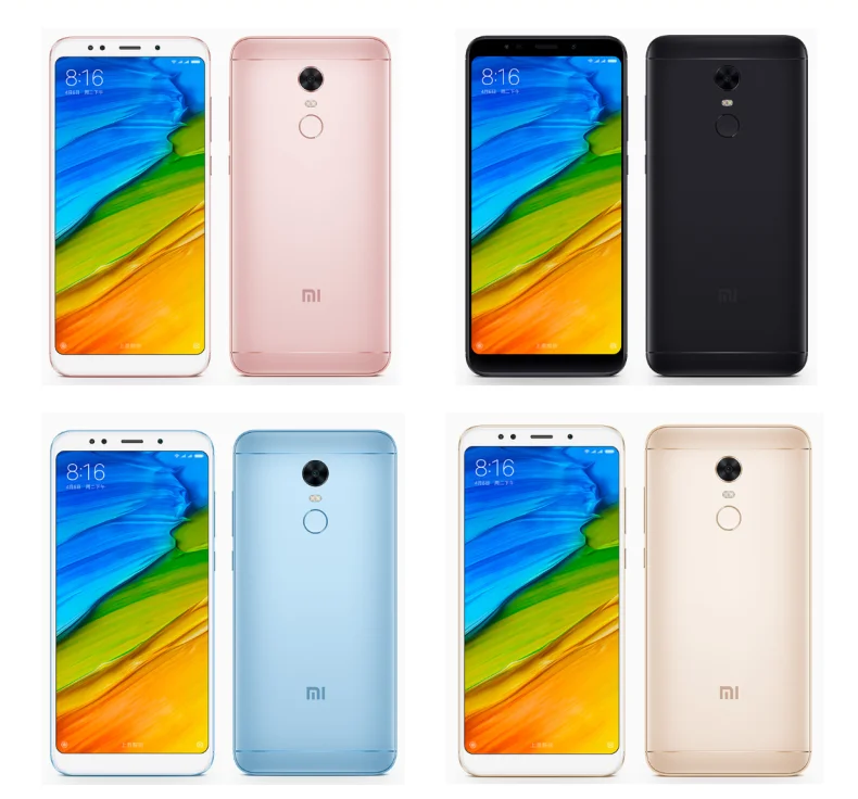 Xiaomi Redmi 5plus global rom 4g 64g 5.99 HD screen smartphone for old people Snapdragon 625 12.0MP used