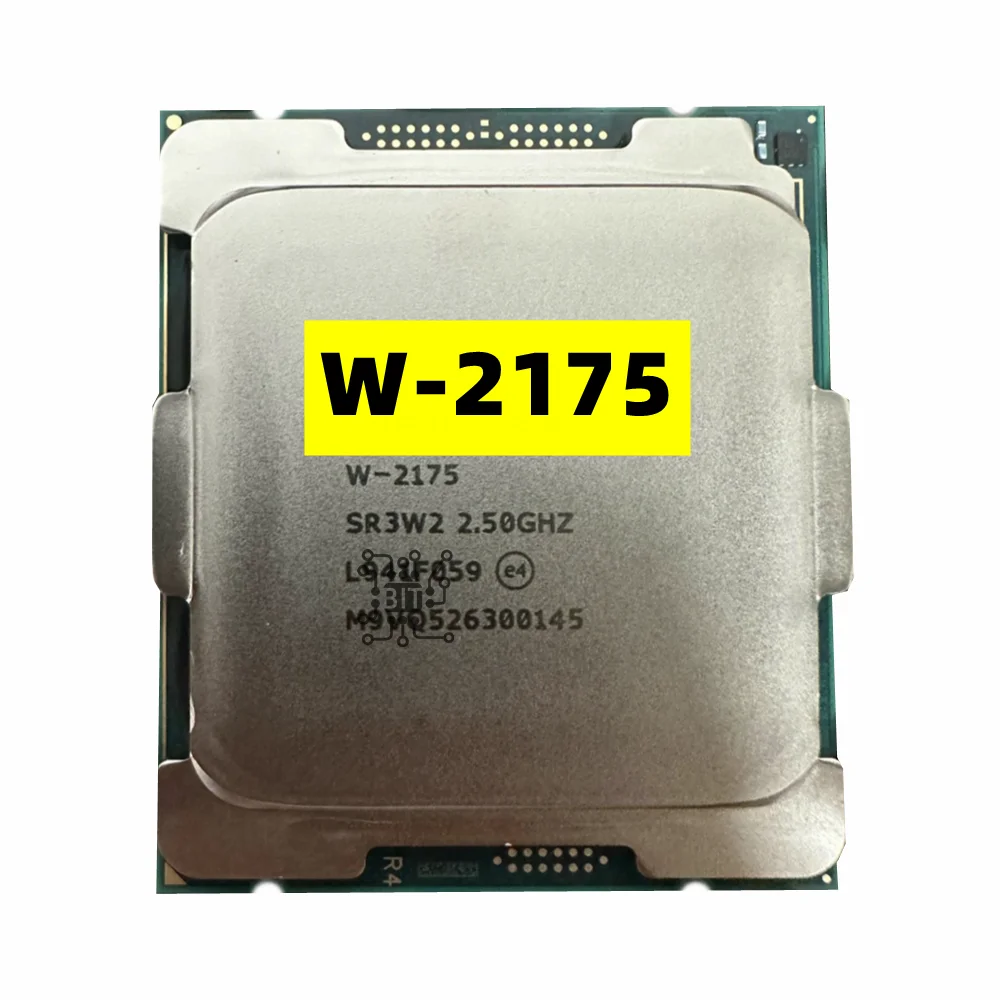 

Б/у Xeon W-2175 ЦП 14 нм 14-ядерный 28-поточный 2,5 ГГц 19 МБ 140 Вт Процессор W2175 LGA2066 для материнской платы C422