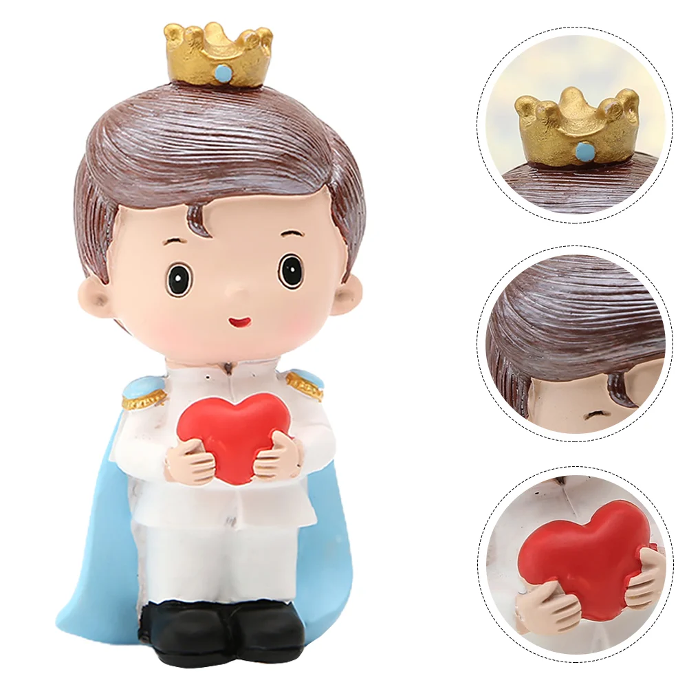 

Cake Decoration Creative Resin Adornment Dining Table Desktop Christmas Baking Accessory Baby