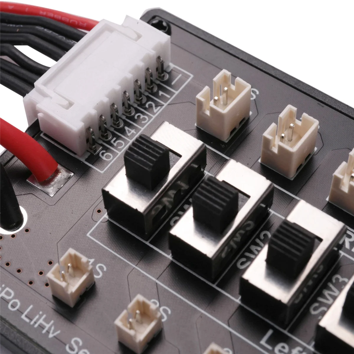 1S Lipo/Li-Ion/LiHv/LifeBattery Series Плата зарядки с балансировочным кабелем 6S и штекером типа